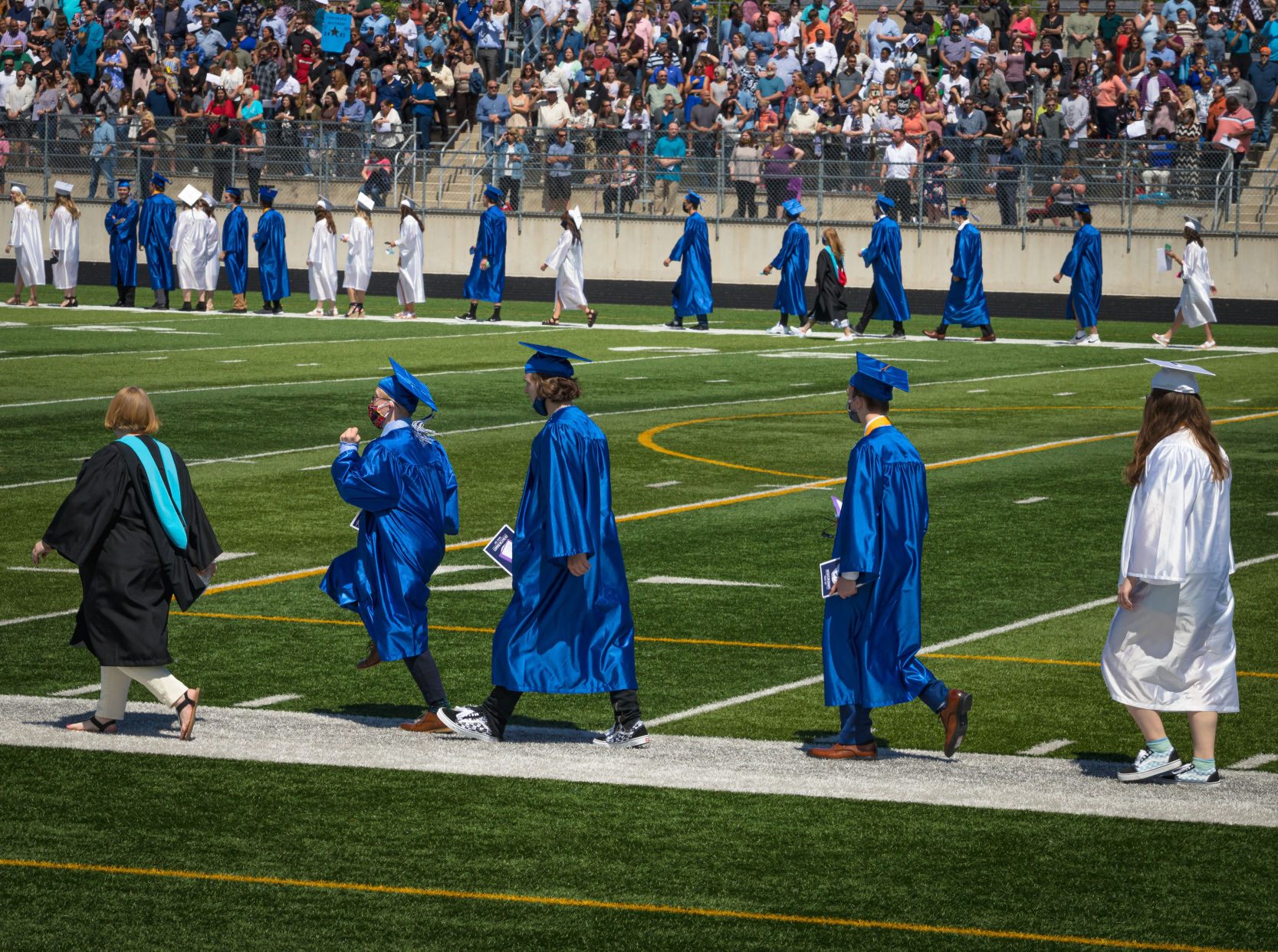 Lake Central High School graduation